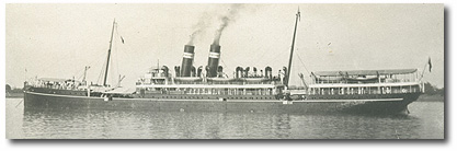 Bharata (BI 1903-1923) was one of the three-ship B class (one of which is pictured) built for the company's premier Calcutta-Rangoon service 