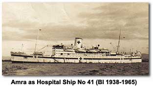 Amra as Hospital Ship No 41 (BI 1938-1965)