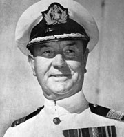 Commander Reginald Bond OBE, appointed BI commodore in August 1958
