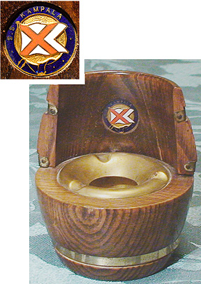 Kampala 'barrel' ashtray