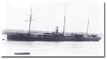 Merkara - owned by British India Associated Steamers and Gray, Dawes 1875-1894